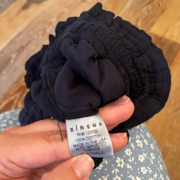 XIRENA Starla Short - North Star navy soft cotton shorts NWT - Picture 10 of 11